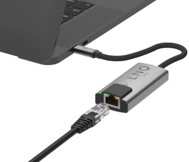 LinQ 2,5Gbe Ethernet USB-C-adapter