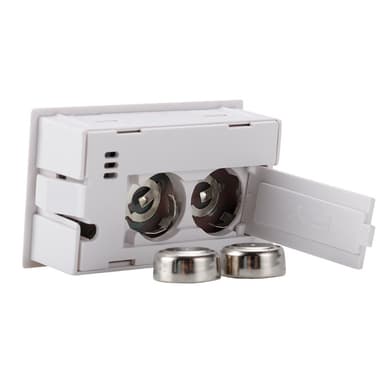 INF Mini Digital Termometer Hygrometer 3-Pak Hvid