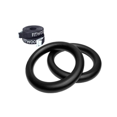 Fitwood ULPU MINI gym rings Black Black Elgiganten