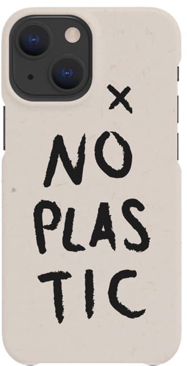 A Good Company No Plastic iPhone 13 Mini-cover (hvidt)