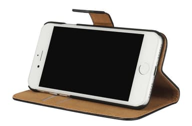 SKALO iPhone SE (2020/2022) Flip Cover m. Pung i Ægte Læder - Lilla