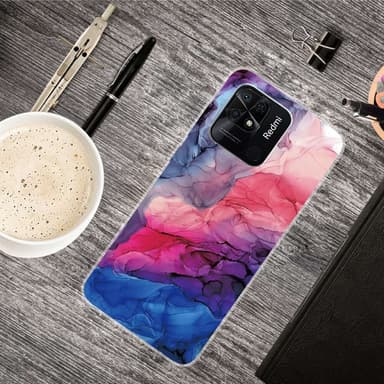 SKALO Xiaomi Redmi 10C Marmor TPU-cover - #3