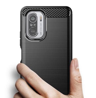 SKALO Xiaomi Mi 11i Armor Carbon Stødsikker TPU-cover - Blå