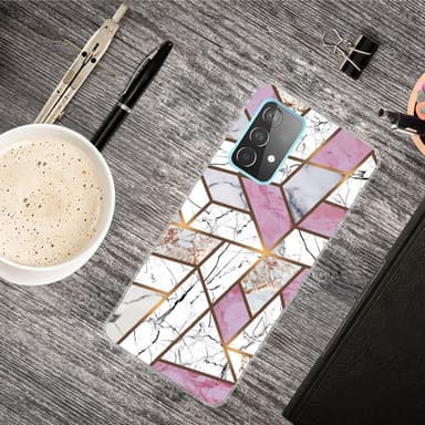SKALO Samsung A52/A52s Marmor TPU-cover - #7
