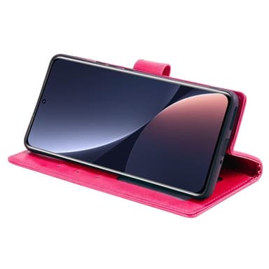 SKALO Xiaomi 12 Mandala Flip Cover - Cerise