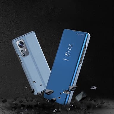 SKALO Xiaomi 12 Clear View Mirror Etui - Guld