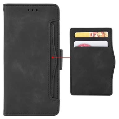 SKALO Sony Xperia 10 IV 6-RUM Pungetaske - Sort