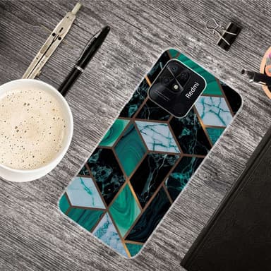 SKALO Xiaomi Redmi 10C Marmor TPU-cover - #10