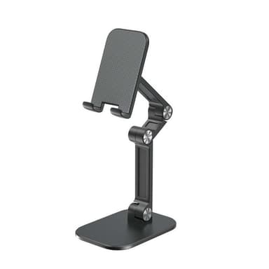 NÖRDIC Justerbar foldbar universal bord stativ til mobiltelefon tablet Iphone Ipad holder drejelig mobilt stativ