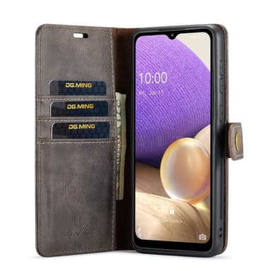 DG MING Samsung A33 5G 2-i-1 Magnet Pungetui - Grå