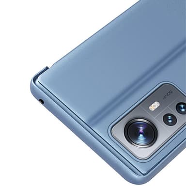 SKALO Xiaomi 12 Clear View Mirror Etui - Rosa guld