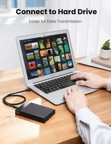 UGreen USB3.1 Kabletype En Mand til type A Mand 5 GBS 2M USB3.0