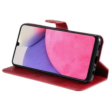 SKALO Samsung A33 5G Classic Pungetui - Rød