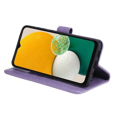 SKALO Samsung A13 4G Mandala Flip Cover - Lilla