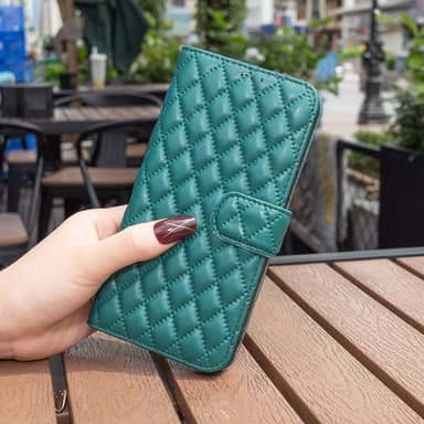 SKALO Xiaomi Redmi 10C BINFEN COLOR Quiltet Pung - Grøn