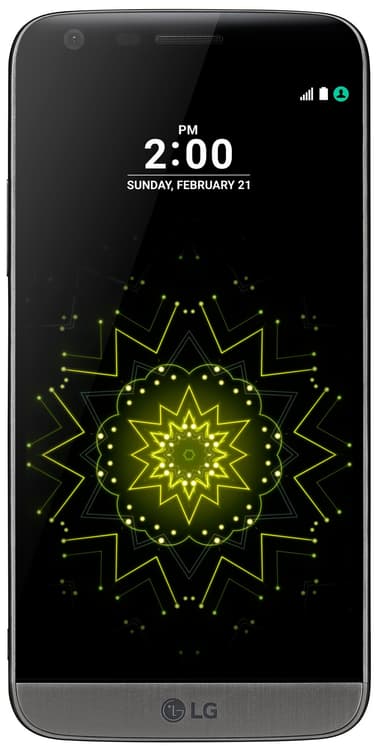 LG G5 smartphone - titanium sort
