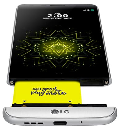 LG G5 smartphone - titanium sort