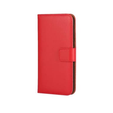 SKALO Samsung S10e Flip Cover m. Pung i Ægte Læder - Lyserød
