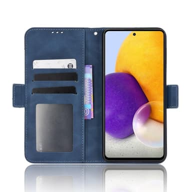 SKALO Samsung A53 5G 6-RUM Pungetaske - Blå