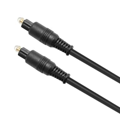 NÖRDIC Toslink Toslink Digital optisk fiberkabel 2m SPDIF kabel