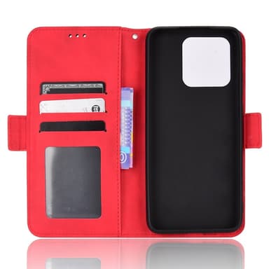 SKALO Xiaomi Redmi 10C 6-RUM Pungetaske - Rød