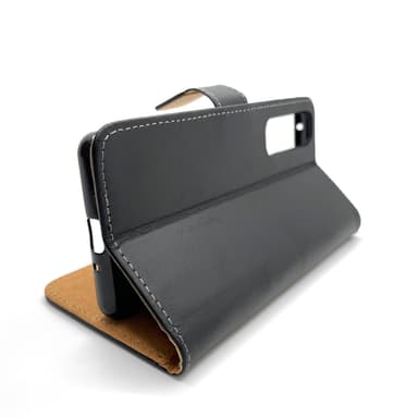 SKALO Sony Xperia 5 III Flip Cover m. Pung i Ægte Læder - Brun