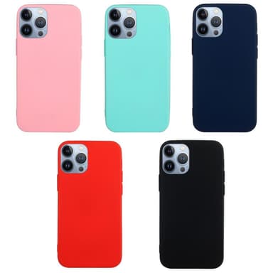 SKALO iPhone 14 Pro Ultratynd TPU-skal - Sort