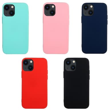 SKALO iPhone 14 Ultratynd TPU-skal - Rød