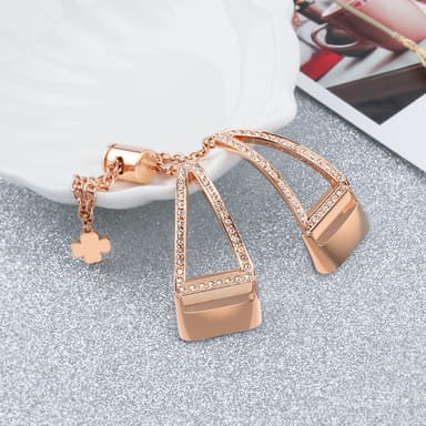 Urbånd Rødt guld Fitbit Versa 5