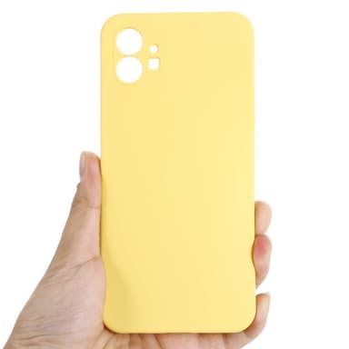 Liquid silikone cover Nothing Phone (1) - Gul