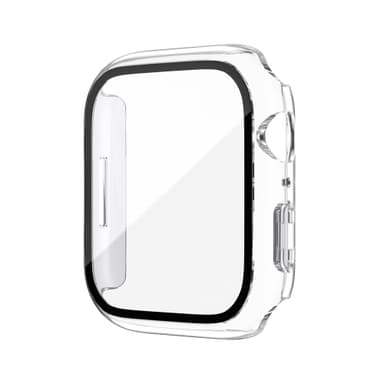 Vandtæt kuffert bygget i hærdet glas Gennemsigtig Apple Watch 7 45 mm / 8 45 mm