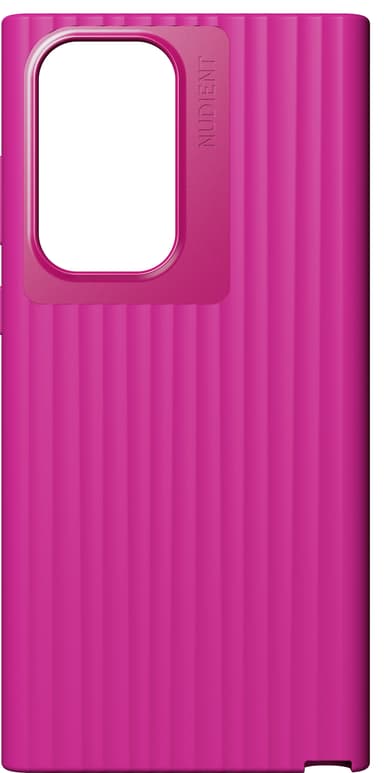 Nudient Bold Samsung S22 Ultra cover (Nina pink)