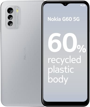 Nokia G60 5G smartphone 4/64 GB (grå)