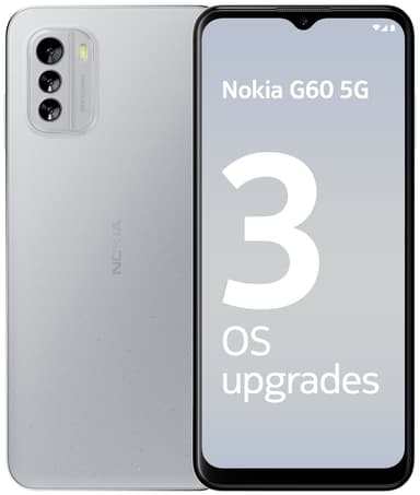 Nokia G60 5G smartphone 4/64 GB (grå)