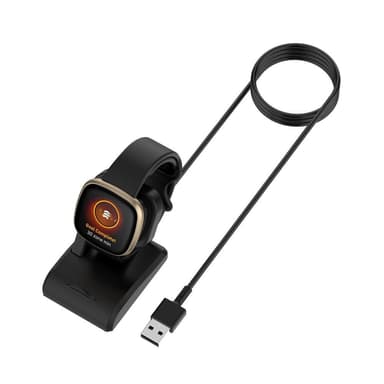 Til Fitbit Versa 3 4 Sense Sense 2 USB-opladningskabelholder