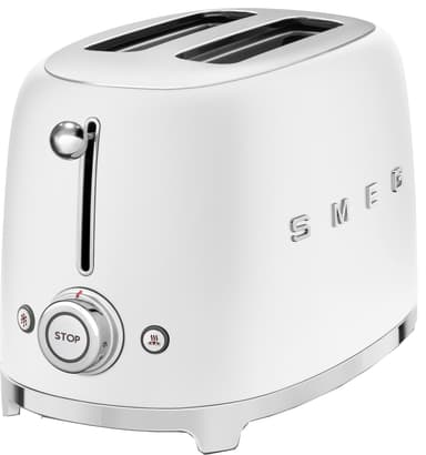 Billede af Smeg 50s style brødrister TSF01WHMEU (hvid)