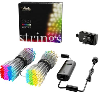 Se TWINKLY Strings 250 LED RGB-W lyskde hos Elgiganten