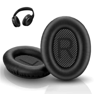 Ørepuder 1 par Bose QC35/SoundTrue Sort