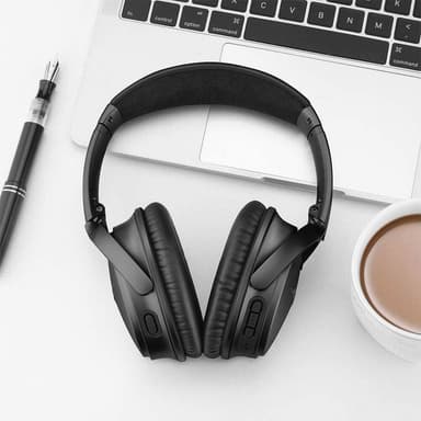 Ørepuder 1 par Bose QC35/SoundTrue Sort