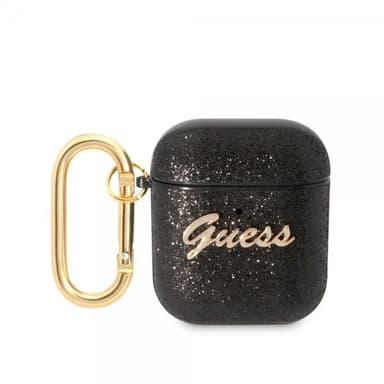 Guess AirPods 1/2 Cover Glitter Flakes Sort