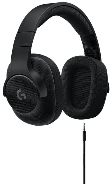 Logitech G433 gaming headset (sort)