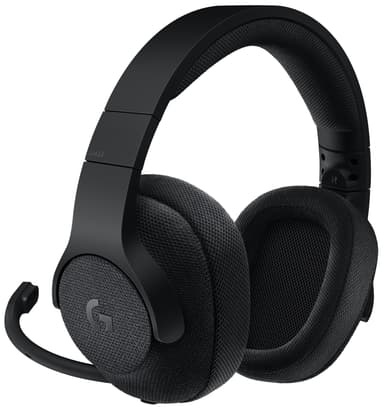 Logitech G433 gaming headset (sort)