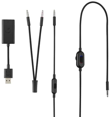 Logitech G433 gaming headset (sort)