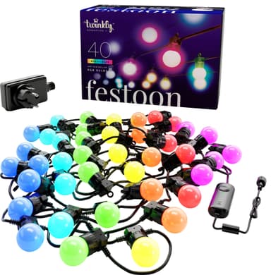 Twinkly RGB LED festlys TWF040STP-BEU