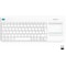 Logitech Wireless Touch tastatur K400 Plus (hvid)