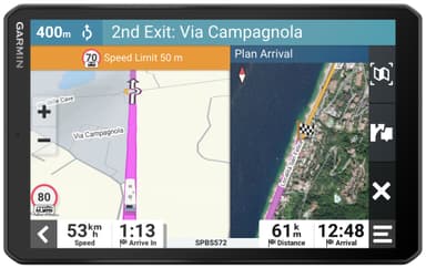 pumpe sammensnøret kjole Garmin Camper 895 GPS | Elgiganten