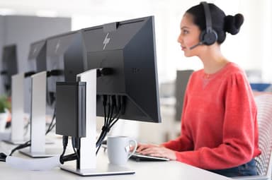 HP EliteDesk 800 G6 DM i5/8/256GB stationær mini-computer