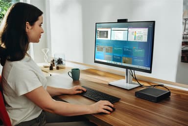 HP EliteDesk 800 G6 DM i5/8/256GB stationær mini-computer