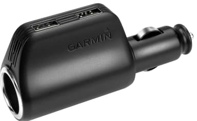 Garmin High-speed dobbelt USB-oplader til bil