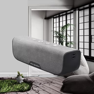 Bluetooth Speaker V5.0 IPX 5 Vandtæt Grå